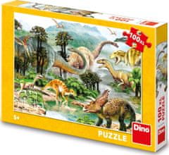 DINO Puzzle Dinosaury XL 100 dielikov