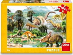 DINO Puzzle Dinosaury XL 100 dielikov