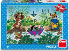 DINO Puzzle Krtkova plavba XL 100 dielikov