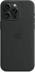 Apple Silikonový kryt s MagSafe pro iPhone 15 Pro Max, čierna