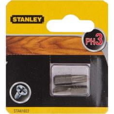 Stanley Skrutkovacie bity - Philips PH3/25 (2 ks.)