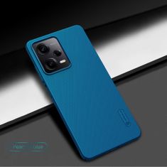 Nillkin Super Frosted Zadný Kryt pre Xiaomi Redmi Note 12 Pre 5G/Poco X5 Pre 5G Peacock Blue