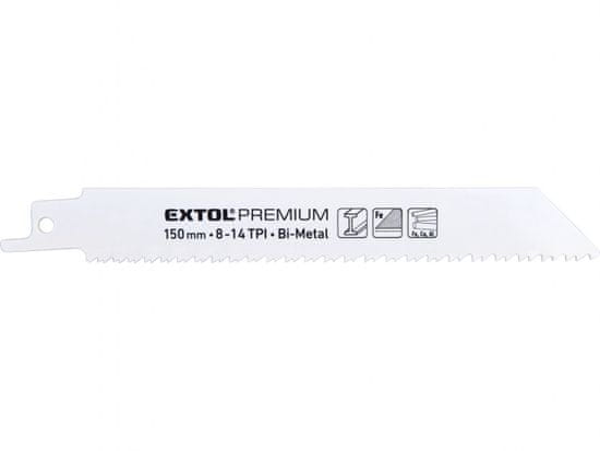 Extol Premium Plátky do píly chvost 3ks, 150x19x0,9mm, Bi-metal