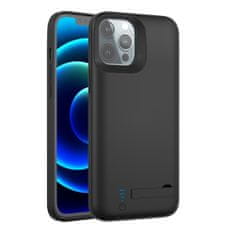 Techsuit Batériové puzdro Power Pro - iPhone 12 Pro Max / 13 Pro Max - 6000 mAh - čierne