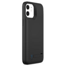 Techsuit Batériové puzdro Power Pro - iPhone 12 Mini / 13 Mini - 4000 mAh - čierne