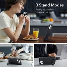 ESR Air Shield Boost Kickstand - iPhone 14 / iPhone 13 - priesvitná čierna