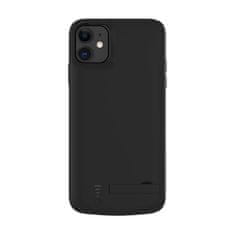 Techsuit Batériové puzdro Power Pro - iPhone 11 - 6000 mAh - čierne