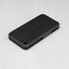 Techsuit Otvárací obal Safe Wallet Plus - iPhone SE 2, SE 2020 / SE 3, SE 2022 - čierna