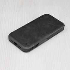 Techsuit Otvárací obal Safe Wallet Plus - iPhone 14 - čierna