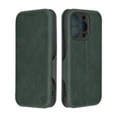Techsuit Otvárací obal Safe Wallet Plus - iPhone 14 Pro - zelená