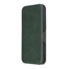 Techsuit Otvárací obal Safe Wallet Plus - iPhone 14 Pro Max - zelená