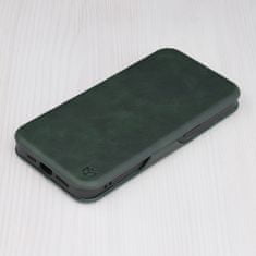 Techsuit Otvárací obal Safe Wallet Plus - iPhone 14 Pro Max - zelená