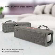 Hoco Bezdrôtový reproduktor Bounce (HC3) - TWS, Bluetooth 5.0, 10 W - čierny