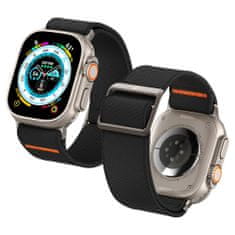 Spigen Fit Lite Ultra - Apple Watch 1/2/3/4/5/6/7/8/SE/SE 2/Ultra (42/44/45/49 mm) - Čierna