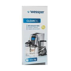 Wessper Čistiace tablety 10 x 2g pre kávovary Bosch, Saeco a krups -