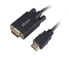 Akasa - adaptér HDMI na D-sub - 2 m