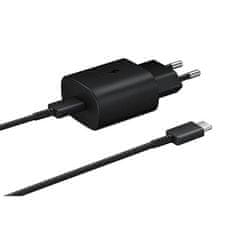 SAMSUNG Cestovná rýchlonabíjačka EP-TA800EBE + EP-DA905BBE USB-C čierna