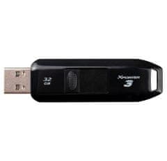 Patriot Xporter 3 32GB / USB 3.2 Gen 1 / vysúvacia / plastová / čierna