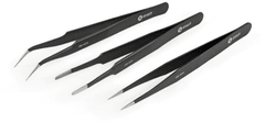 iFixit Precision Tweezers Set Pro, ESD Safe, sada 3 pinziet