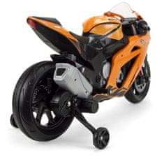 Injusa 6493 Detská elektrická motorka KTM RC8C 12V so zvukmi