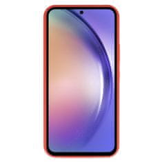 Protect Tel protect prémiové silikónové puzdro pre Samsung Galaxy A54 5G - Oranžová KP27985