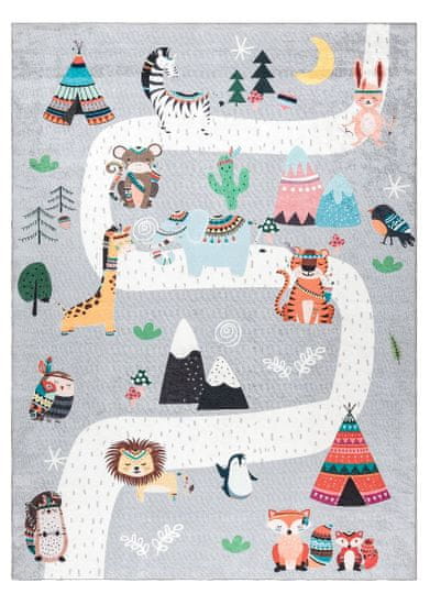 Dywany Łuszczów Detský kusový koberec Bambino 2160 Indian grey