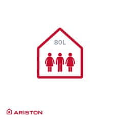 Ariston ohrievač vody Lydos Hybrid Wi-Fi 80 l 3629064