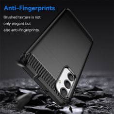 Techsuit Puzdro Carbon Bush TPU pre Samsung Galaxy A25 5G - Čierna KP29162