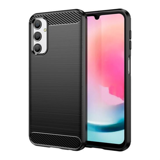 Techsuit Puzdro Carbon Bush TPU pre Samsung Galaxy A15 - Čierna KP29160