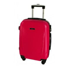 Rogal Ružový odľahčený plastový kufor "Ultralight" - veľ. XL