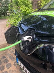 Zencar EVSE nabíjací kábel pre elektrické vozidlá TYP 2 - TYP 2, 32A 3-fázy, 22kw, zelený, 6m, prepravná taška zadarmo