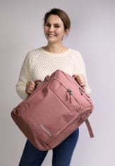 Travelite Kick Off Multibag Backpack Rosé