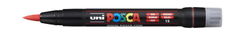 UNI Akrylový štetcový popisovač "Posca PCF-350", červená, 300376000