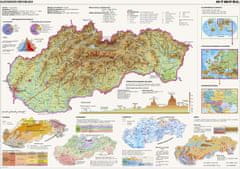 DINO Puzzle Mapa Slovenskej republiky 2000 dielikov