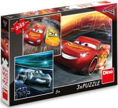 DINO Puzzle Cars 3: Tréning 3x55 dielikov