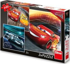 DINO Puzzle Cars 3: Tréning 3x55 dielikov