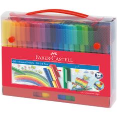 Faber-Castell Popisovače s klipom v darčekovom balení 60 ks