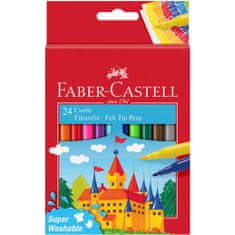 Faber-Castell Popisovače Fibre-Tip Castle 24 farebné