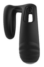 Dreamtoys RAMROD Strong Vibe Cockring Remote (Black), vibračný krúžok na penis