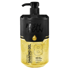 NISHMAN Gél na holenie Shaving gel Gold One No 8 1000 ml.