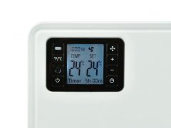 GEKO Konvektor so vstavaným ventilátorom, LCD panelom a DO, 2300W G80441