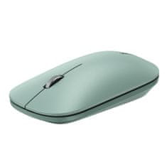Ugreen Bezdrôtová myš (90374) - tenký dizajn, duálny režim, nastaviteľné DPI (1000-4000) - zelená