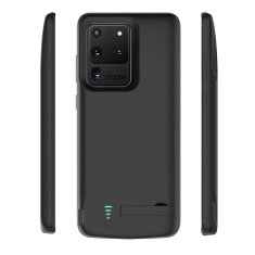 Techsuit Power Pro Battery Case - Samsung Galaxy S20 Ultra 4G / S20 Ultra 5G - 6000 mAh - čierna