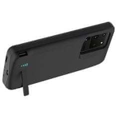 Techsuit Power Pro Battery Case - Samsung Galaxy S20 Ultra 4G / S20 Ultra 5G - 6000 mAh - čierna