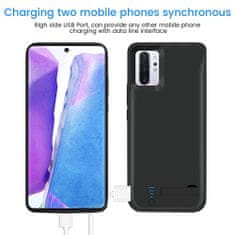 Techsuit Power Pro Battery Case - Samsung Galaxy Note 10 Plus 4G / Note 10 Plus 5g - 6000mAh - čierna