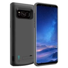 Techsuit Puzdro s batériou Power Pro - Samsung Galaxy S8 Plus - 6500 mAh - čierne