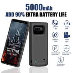 Techsuit Power Pro Battery Case - Samsung Galaxy Note 9 - 5000mAh - Black