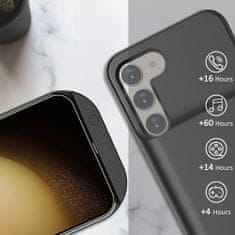 Techsuit Power Pro Battery Case - Samsung Galaxy S23 Plus - 6000mAh - Black