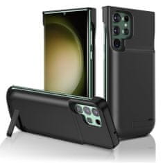 Techsuit Power Pro Battery Case - Samsung Galaxy S23 Ultra - 6000mAh - Black
