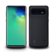 Techsuit Puzdro s batériou Power Pro - Samsung Galaxy S10 - 6000 mAh - čierne